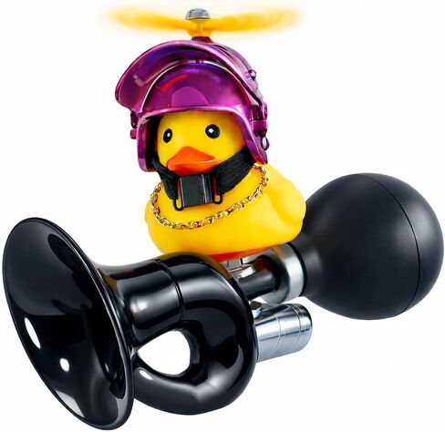 Bike Horn with Little Yellow Duck Classic Vintage Metal Twist Bicycle Horn for Kids Bike Accessories for Kids Bicycle Accessorie in Kuwait