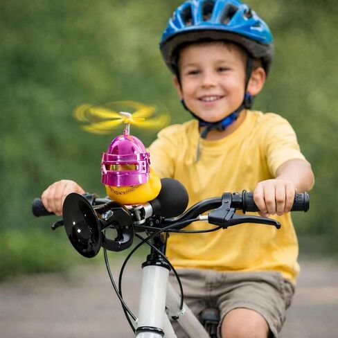 Bike Horn with Little Yellow Duck Classic Vintage Metal Twist Bicycle Horn for Kids Bike Accessories for Kids Bicycle Accessorie in Kuwait