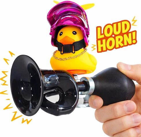 Bike Horn with Little Yellow Duck Classic Vintage Metal Twist Bicycle Horn for Kids Bike Accessories for Kids Bicycle Accessorie in Kuwait
