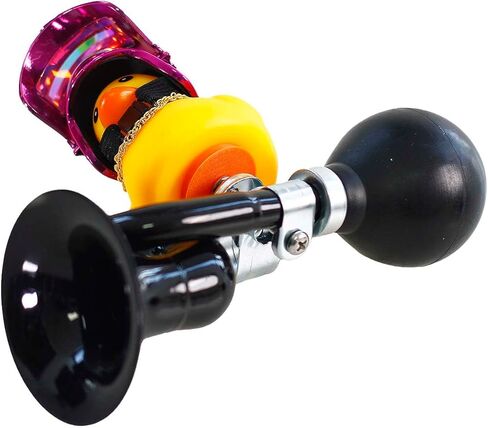 Bike Horn with Little Yellow Duck Classic Vintage Metal Twist Bicycle Horn for Kids Bike Accessories for Kids Bicycle Accessorie in Kuwait