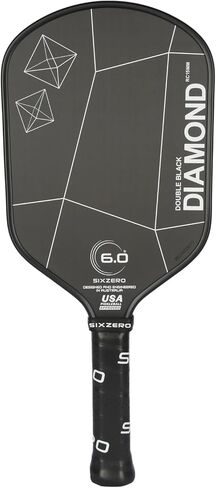 مجداف كرة البيسبول Six Zero Double Black Diamond Control - أبيض ممدود 15 ملم، وجه من ألياف الكربون الخام 700 ألف، مقبض كربون ثلاثي الأبعاد مُشكل حراريًا، معتمد من الولايات المتحدة الأمريكية in Saudi Arabia