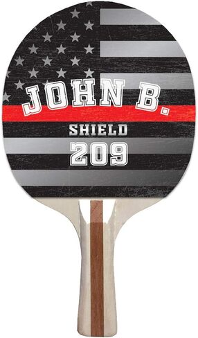Infusion Custom Black, White and Color Design Ping Pong Paddle, Premium 5 Ply Direct Imprint Personalization on Table Tennis Racket in Saudi Arabia