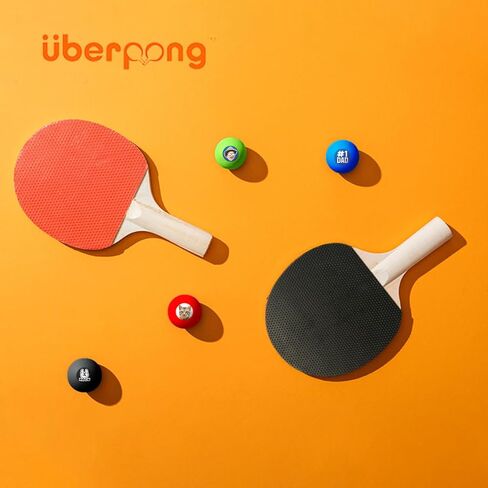 Custom Ping Pong Paddle – Choose from 15+ Rubber Colors – Add Text on One or Both Sides, Optional Handle Engraving – Perfect Personalized Gift for Table Tennis Lovers in Saudi Arabia