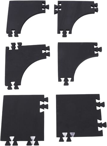 Board Wall Protector, 1 Inch Thick EVA Dartboard Backboard, Board Surround with 6 Removable Pieces for Home Bar Game Room Club in Kuwait