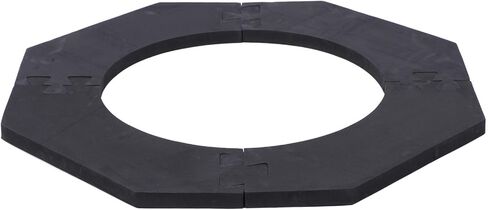 EVA Board Backboard, 28.5in Octagonal Wall Protector with Splicing Design for Steel Tip and Soft Tip Darts, Fits Standard 17.75in and 18in Dartboards in Saudi Arabia