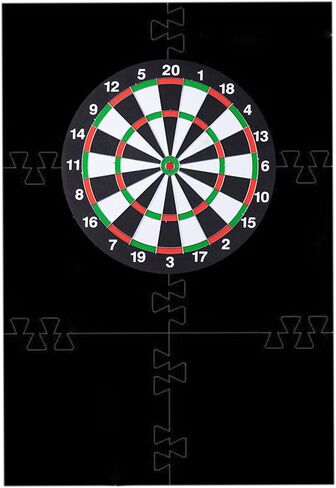 Pwshymi Dartboard Backboard Effective EVA Wall Protector for Home Bar Game Room Club, 1 Inch Thick, Splicable, Fits 17.718" Dartboards in Saudi Arabia