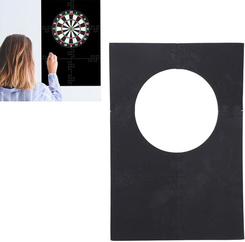 Pwshymi Dartboard Backboard Effective EVA Wall Protector for Home Bar Game Room Club, 1 Inch Thick, Splicable, Fits 17.718" Dartboards in Saudi Arabia