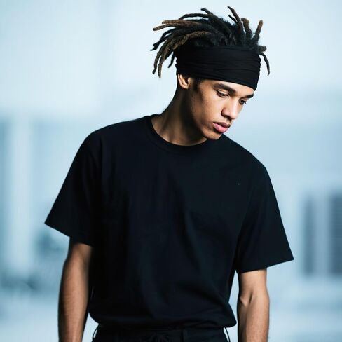 4 قطع من عمامة دريدلوك من الألياف اللدنة، قبعة دريدلوك مرنة واسعة للرجال، أغطية رأس سوداء ناعمة من أجل لوكس، ملحقات دريدلوك in Kuwait