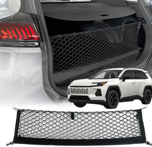 for 2025 2026 Toyota 4Runner Rear Trunk Cargo Net Stretchable Organizer Elastic Mesh Net Compatible with Toyota 4Runner 2025 Accessories 2026 in Kuwait