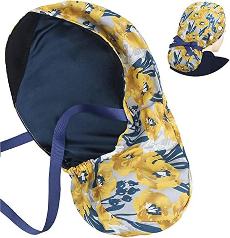 ABAMERICA Scrub Caps for Women Surgical Caps Nurse Hat Functional Ponytail Holder for Long Hair Single or Satin-Lined in Saudi Arabia