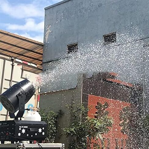 ماكينة ثلج احترافية بقدرة 2000 وات، صانعة ندفة الثلج لعيد الميلاد بزاوية 180 درجة مع جهاز تحكم عن بعد، تأثير رقاقات الثلج المتساقطة، مسافة رش 3-5 أمتار، لمرحلة حفلات DJ in Kuwait