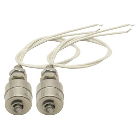 2Pcs Stainless Steel 45mm Float Switch Indicator Vertical Water Level Sensor Normally Closed Float Switch for Tank Pool in Saudi Arabia
