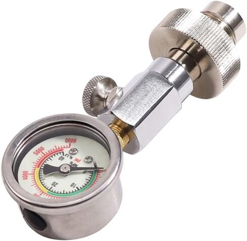 جهاز فحص ضغط خزان هواء الغوص Din 232/300 Bar مع مقياس 400Bar/6000Psi in Saudi Arabia