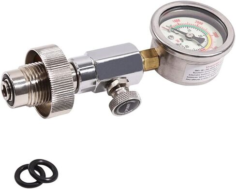 جهاز فحص ضغط خزان هواء الغوص Din 232/300 Bar مع مقياس 400Bar/6000Psi in Saudi Arabia