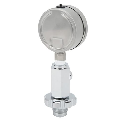 Scuba Diving Pressure Gauge 0‑400 Bar 0‑6000 PSI Compatible with DIN Valves, Features Easy Reading Dial, Durable Metallic and Rubber Construction, includes Quick and Accurate in Kuwait