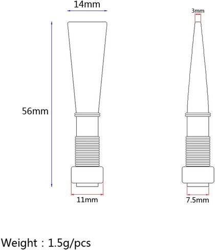 Totority Bassoon Reed Medium Strength, Hand-Selected Natural Cane Reed for Warm Tone & Steady Response, Professional Woodwind Accessory for Students & Advanced Players in Saudi Arabia