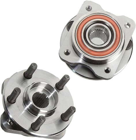 Detroit Axle - Front Wheel Bearing Hubs for 2014-2023 Nissan Rogue, 2017-2018 Qashqai, 2017-2022 Rogue Sport, 2 Wheel Bearing and Hubs Assembly Replacement in Kuwait