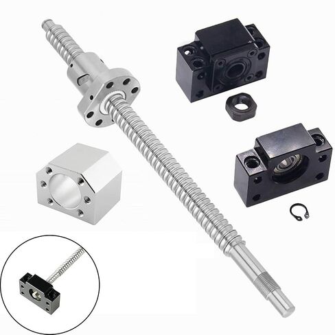 SFU1605 250mm Ballscrew Set + BK12/BF12 + DSG16H Screw Nut Housing for CNC Machine DIY in Saudi Arabia