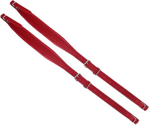 Accordion Strap, Adjustable Wear-Resistant Shoulder Belt for 16-120 Bass Accordion, Comfort Fit Strap for Musicians Performers(43 * 8 * 5cm-Red) in Kuwait
