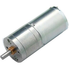 1pcs 25GA370 Metal Gear Electronic Starter, 12-1360RPM DC 6V/12V/24V with Gearbox Gearwheel Micro DC Reducer Electronic Starter, Accessories : 130, Voltage : 6V (Color : 6v, Size : 280) in Kuwait