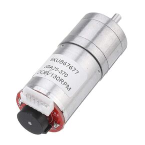 1Pcs Micro Gear Reduction Electronic Starter, with Encoder Speed Dial Reducer Metal Mechanism D-Shaped Double Axes, Accessories : 60RPM (Size : 60RPM) in Kuwait