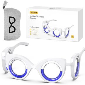 نظارات دوار الحركة، نظارات دوار السيارة، تخفف من دوار السيارة، دوار الجو، دوار البحر، محمولة مضادة للغثيان، نظارات مريضة للسيارة للبالغين أو الأطفال in Kuwait