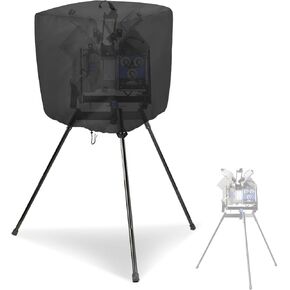 Pitching Machines Cover for Sports Attack Junior Hack Attack Softball Pitching Machine, Waterproof Baseball Pitching Machines Cover, Black in Kuwait