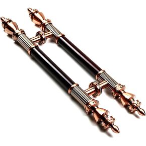 Stainless Steel Modern Push Pull Door Handle - Commercial Double Sided Bar Barn Door Handle for Office Shop Entry, Garages Sheds & Gates in Kuwait