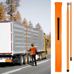 20FT Load Height Measuring Stick, Sturdy Fiberglass Truck Height Stick, Non-conductive Truck Height Measuring Stick with Carrying Bag & Adjustable Pole, Height Stick for Trucks Car Haulers &Trailers in Saudi Arabia