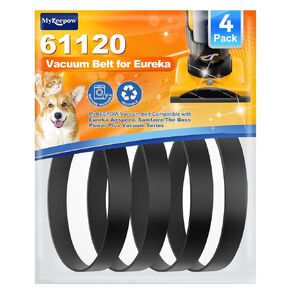 4 Pack Style U Vacuum Belts Compatible with Eureka Airspeed Vacuum AS1000A AS1001A AS2000A 4100 4700 51905700, Replace Part 83797, 61120, 61120A in Kuwait