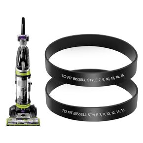 Style 7/9/10/12/14/16 P/N 3031120 Replacement Belt Compatible with Bissell Vacuum, Parts 2031093 32074 3031123, 2 Pack in Kuwait