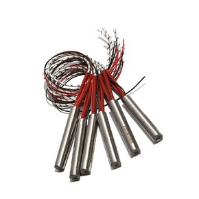 High-Performance 304 Stainless Steel Heater 6mm x 50-60mm with Built-in K-Type Thermocouple for Precise Temperature Control - 110V/220V/380V, 100W-110W(110V,110W 6x60mm) in Kuwait