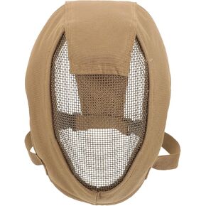 Ciieeo Full Steel Mesh Fencing Breathable Outdoor Protective Cover Style Anti-Impact Mud Color for Team Sports and Games in Kuwait