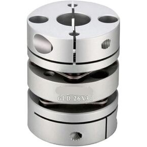 Flexible Coupling Shaft Aluminum Double Disc Coupling D26mm L30mm(D34 L38,6-12) in Kuwait
