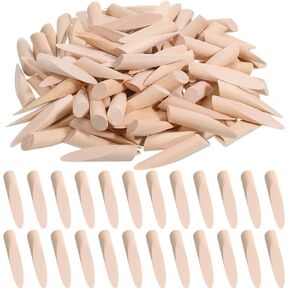100PCS Solid Wood Pocket Hole Plugs, 3/8 Inch Pine Wood Plugs Pocket Screw Jig Woodworking Tool for Pocket Hole Jig Accessories Various Woodworking Projects Practical Tools in Kuwait