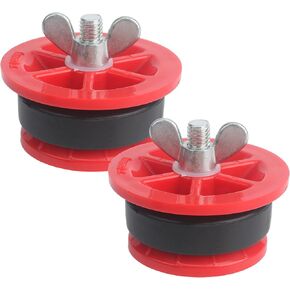 2 Inch Mechanical Test Plug, End-of-Pipe Gripper Pipe Plug for Pressure Testing, Temporary Sealing and Maintenance (2 Pack) in Kuwait