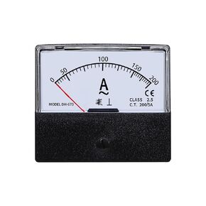 DH670 AC Ammeter 30A/5-600A/5 Equip 30mm/40mm Hole Copper Wire Through Type Low-Voltage Current Transformer 1Pcs(D) in Saudi Arabia