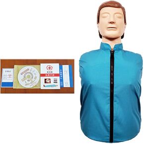 Teaching Model CPR Training Manikin, Professional Adult Half Body CPR First Aid Training Manikin, Medical Model Cardiopulmonary Resuscitation Simulator for Patient Education and Teaching in Kuwait
