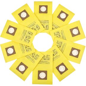 حقيبة مكنسة كهربائية للاستعمال مرة واحدة AH10243 متوافقة مع مكنسة هوفر التجارية CU2 الكهربائية، بديلة لـ CH54013 CH54015 CH54113 CH54115، أكياس جمع الغبار عالية الكفاءة، استبدال الجزء AH10243 (10 P) in Kuwait