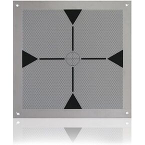 RothBucher Aluplate with Reflective Target 220x220 mm – Durable Aluminum Reference Plate for Laser Alignment and Surveying – RSALU22 in Kuwait