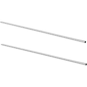 GeilSpace 3/8" OD 304 Stainless Steel Tube, 36 inch Length, Round Metal Weldable Pipe, DIY Industrial Straight Metal Tubing (3/8"OD-36"-2PCS) in Kuwait