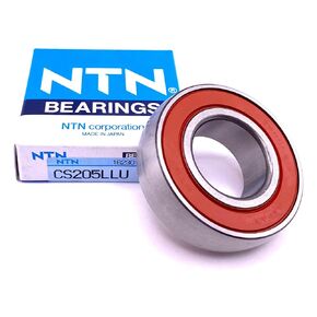 NTN Japan CS205 LLU Radial Insert Ball Bearing, Rubber Sealed 25x52x15 mm in Kuwait