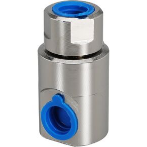 ½ Inch FXF Hose Reel Swivel Heavy Duty with Grease Zerk Fitting for Home and Industrial Steel Swivel Joint Hose Reel Fitting Replace 9SS8MP50XFP50-Ni-AL in Saudi Arabia