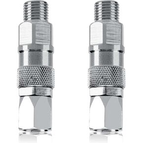 2 Pack Swivel Joint Replacement for Graco Paint Sprayer Accessories, 1/4-Inch 360-Degree Rotating Joint, High-Pressure Spray Gun Hose Connector Accessory for Graco Airless Paint Sprayers in Kuwait