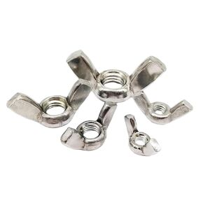 Wing nut, Hand Twist nut, Stainless Steel Adjustable Thumb Nut Hand Tighten Ear Wing(M8-10pcs) in Kuwait