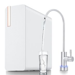 High-Efficiency Reverse Osmosis Water Filter System – 600GPD Tankless Under-Basin Purifier, 2:1 Pure to Drain, 5-Stage Filtration, NSF/FC/SGS Certified, TDS & PFOA/PFOS Reduction, Smart Faucet in Saudi Arabia