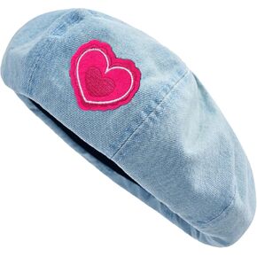 Denim Beret Hat Artist Cap Casual French Hat for Women in Saudi Arabia