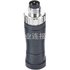 M8 Connector A-Code 3Pin Male Assembled Industrial Waterproof Connector Plastic Shell Aviation in Kuwait