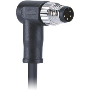 موصل M8 A-Code 4Pin ذكر الكوع مسبق الصب مقاوم للماء ومقاوم للاهتزاز ومقاوم للزيت ومقاوم للبرد ومقاوم لدرجات الحرارة العالية والطيران in Kuwait