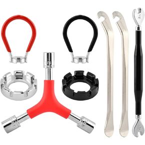 8 Pieces Bike Spoke Wrenches, Bicycle Spoke Wrench Tools, Bicycle Rim Truing Tool Set, Bike Rim Correct Kit, Bikes Repair Tool Kit in Kuwait